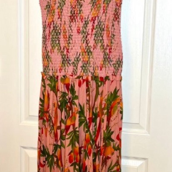 - FARM Rio Pink Mango Trees Dress - Picture 9 of 9